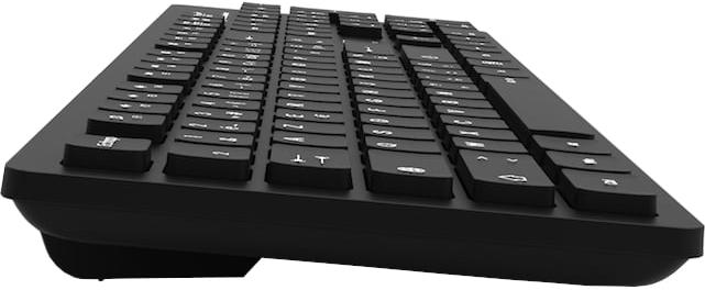 Port Connect Tough Office USB Keyboard - Black