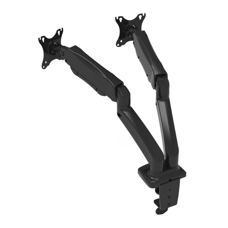 Port Dual-Screen Vesa Mountable up to 32" Desk Monitor Arm