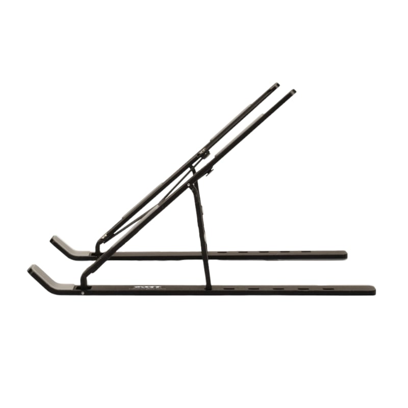 PORT Foldable Notebook Stand – Adjustable, Lightweight design perfect for portable workspaces and supports 10" to 15.6" notebooks.