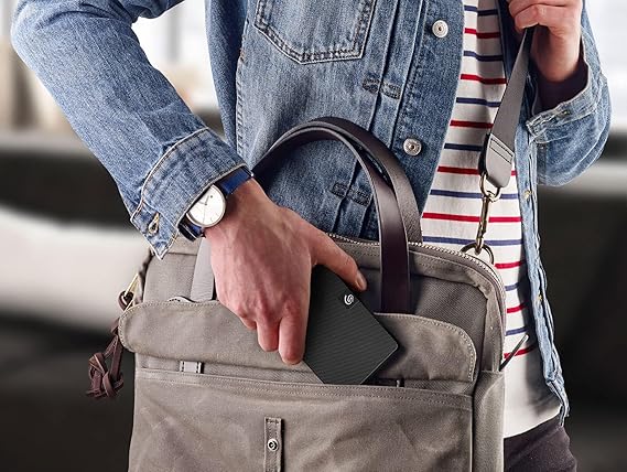 Seagate Expansion 4 TB Portable USB 3.0 External HDD – Black, exFAT, Rescue Included fits easily in your bag for on-the-go storage.
