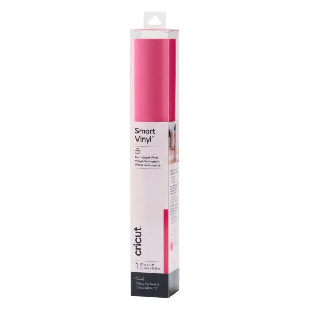 2008631 - Cricut Smart Vinyl Permanent 33x91Cm 1 Sheet (Party Pink)