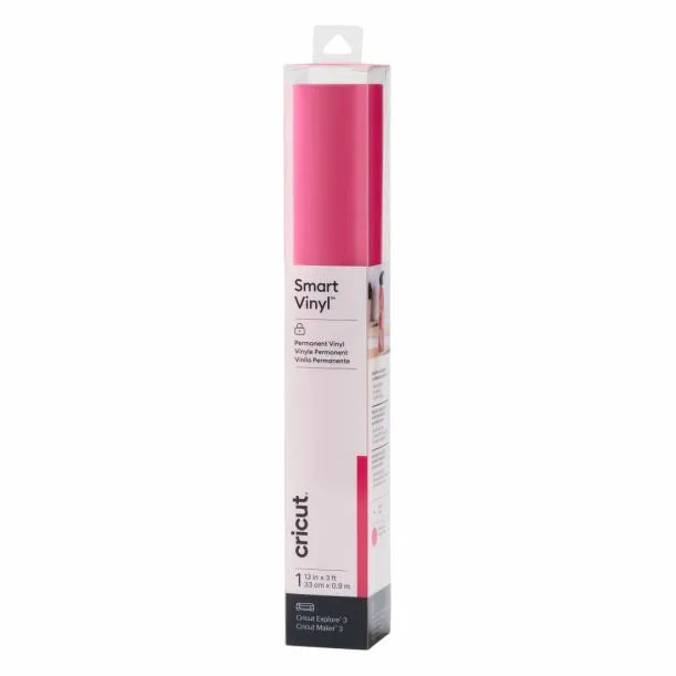 2008631 - Cricut Smart Vinyl Permanent 33x91Cm 1 Sheet (Party Pink)