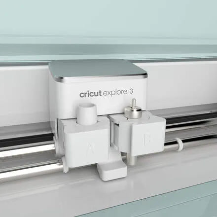 2008338 - Cricut Explore 3; Cuts 100+ materials; Cuts 3.6m in one go; Bluetooth & Wifi; Supports Smart Material