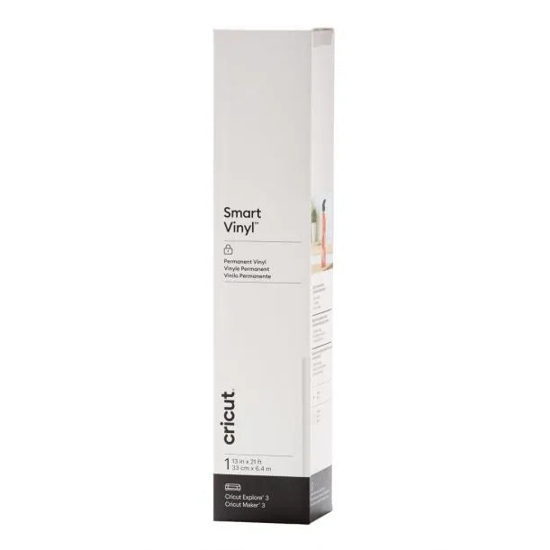 2008663 - Cricut Smart Vinyl Permanent 33x640Cm 1 Sheet (White)