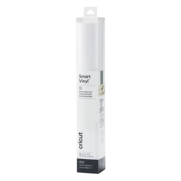 2008647 - Cricut Smart Vinyl Removable 33x91Cm 1 Sheet (White)