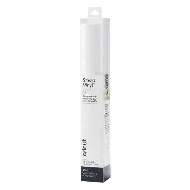 2008647 - Cricut Smart Vinyl Removable 33x91Cm 1 Sheet (White)