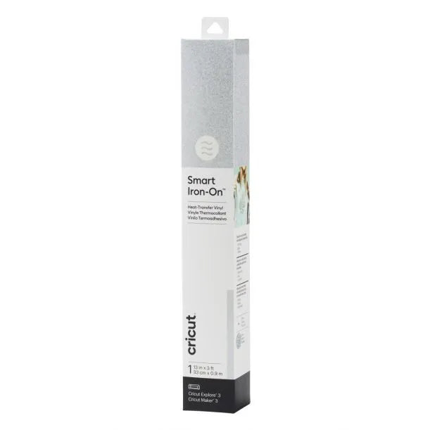 2008676 - Cricut Smart Iron-on 33x91cm 1 sheet (Glitter Silver)