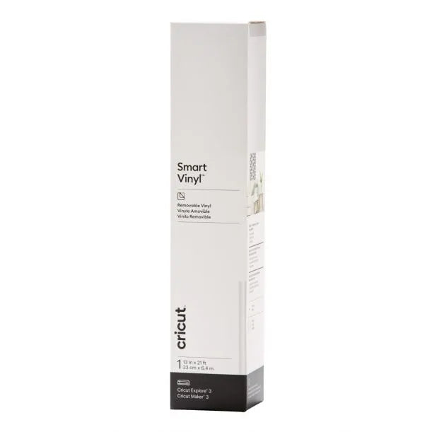 2008649 - Cricut Smart Vinyl Removable 33x640Cm 1 Sheet (White)