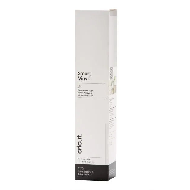2008649 - Cricut Smart Vinyl Removable 33x640Cm 1 Sheet (White)