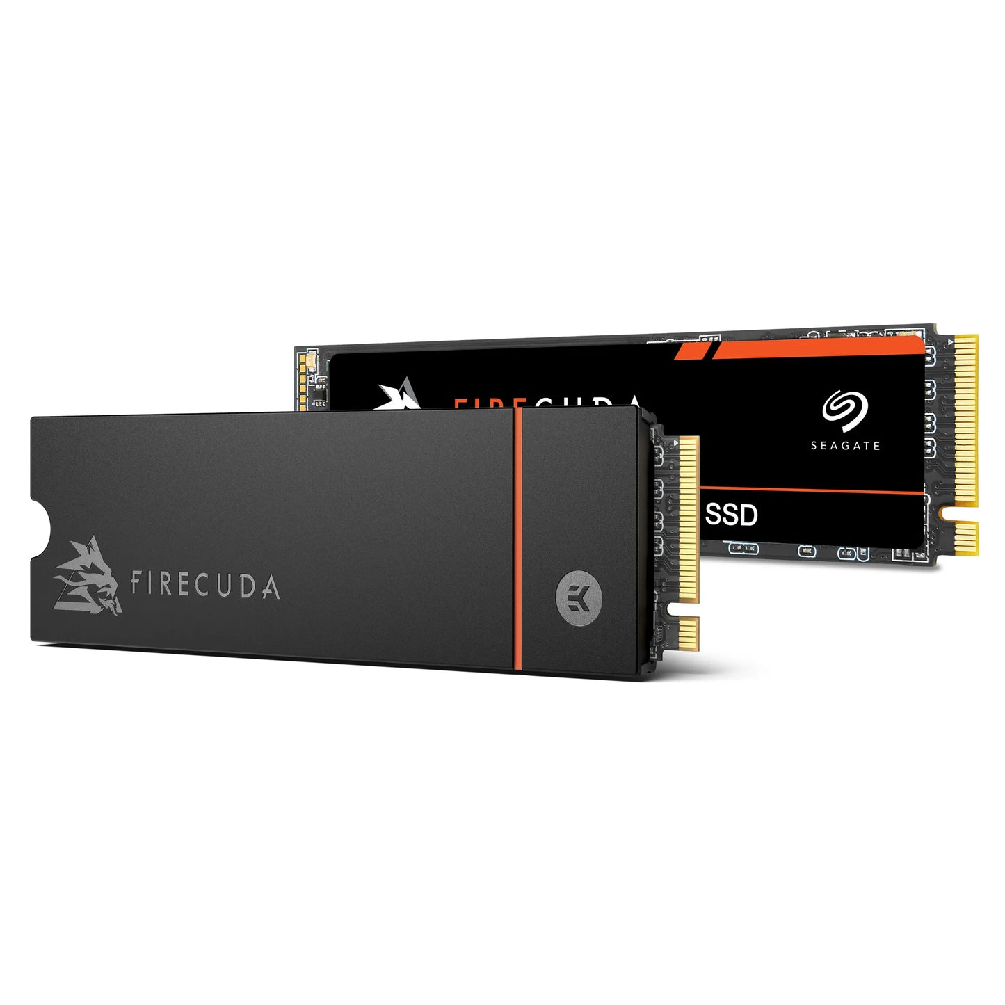 Seagate FireCuda 530 Heatsink, 2TB SSD, M.2 2280 PCIe 4.0 NVMe, Read/Write: 7,300 / 6,900 MB/s