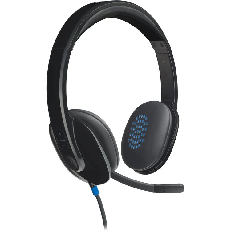 Logitech H540 USB computer headset additional view 981-000480