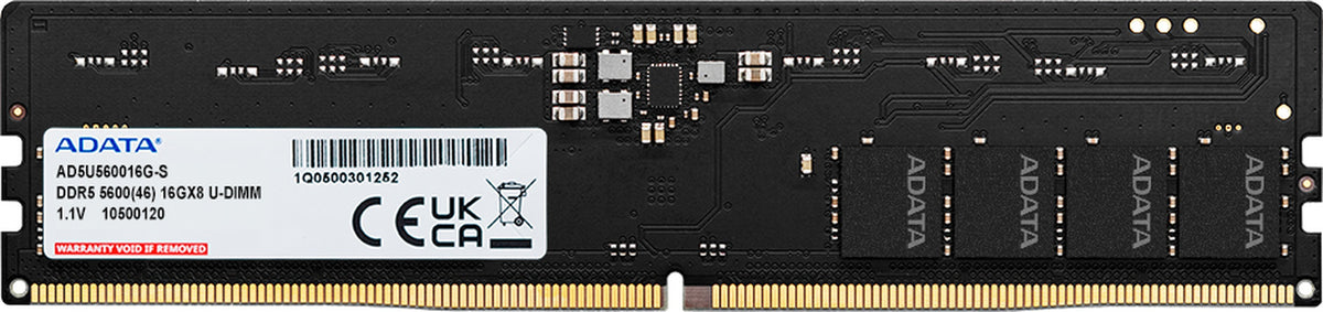 ADATA 16GB DDR5 5600MHz U-DIMM Desktop Memory