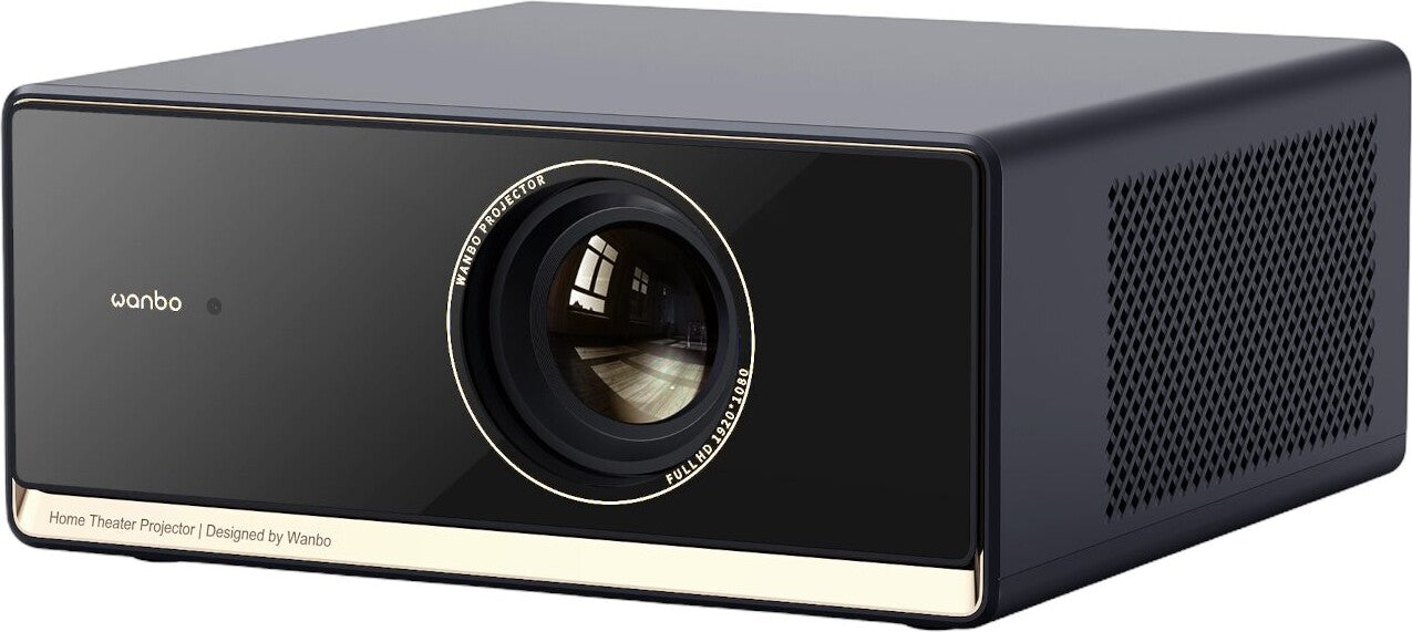 WANBO X5 Pro Full HD Smart Projector (1080p, 1100 ANSI Lumens) delivers vivid visuals and smart features for home entertainment.