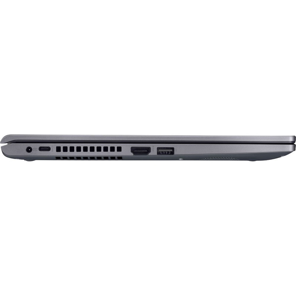 Side view of the PRE-Loved ASUS 15.6-Inch Notebook X515MA-C82G0W - 8GB RAM, 256GB SSD, Windows 11 showcasing sleek design.