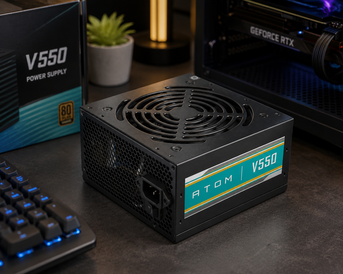 Antec Atom V550 550W Non-Modular Power Supply