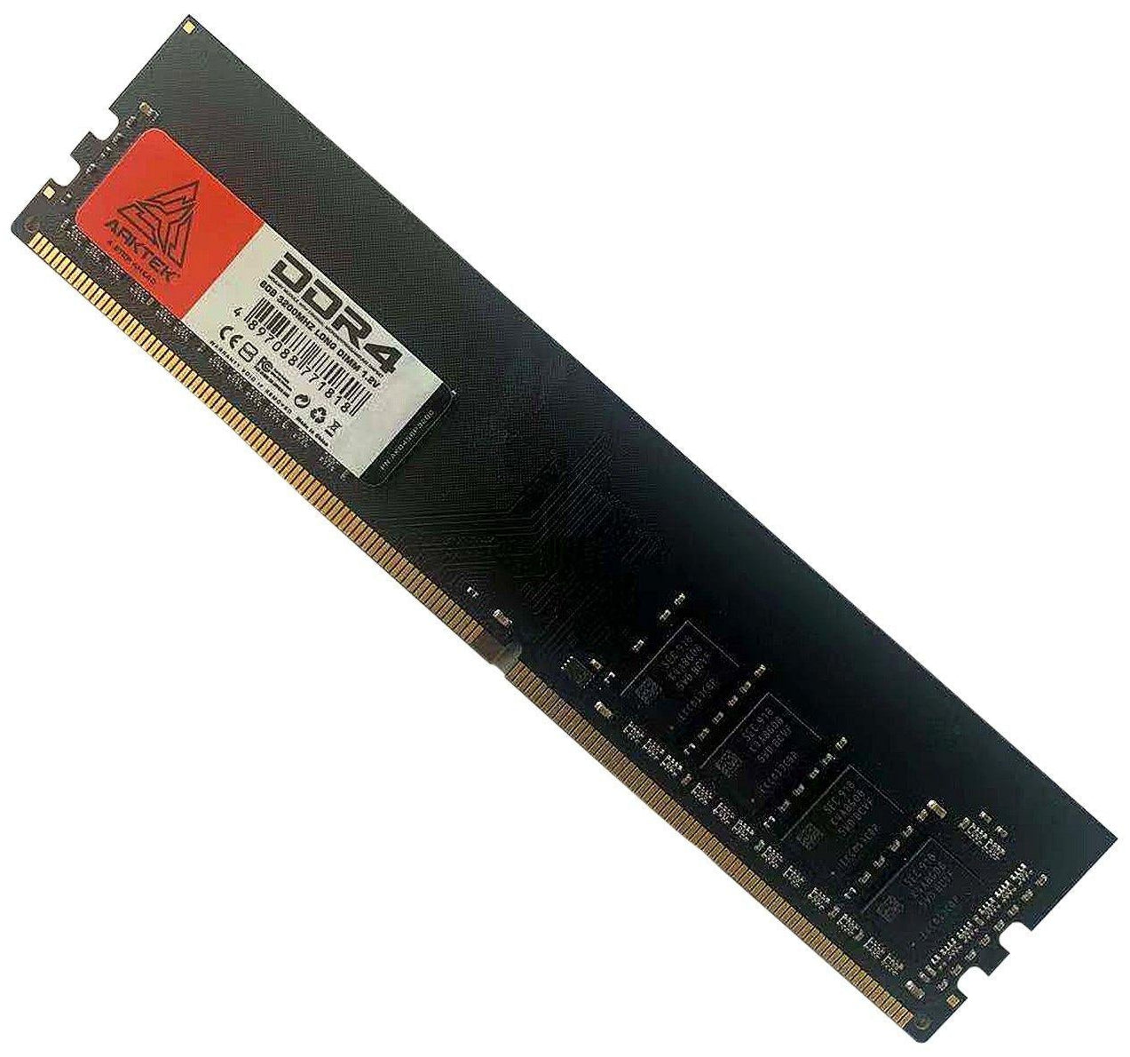 Arktek Memory 8GB DDR4-3200MHz DIMM RAM Module for PC Desktop - AKD4S8P3200