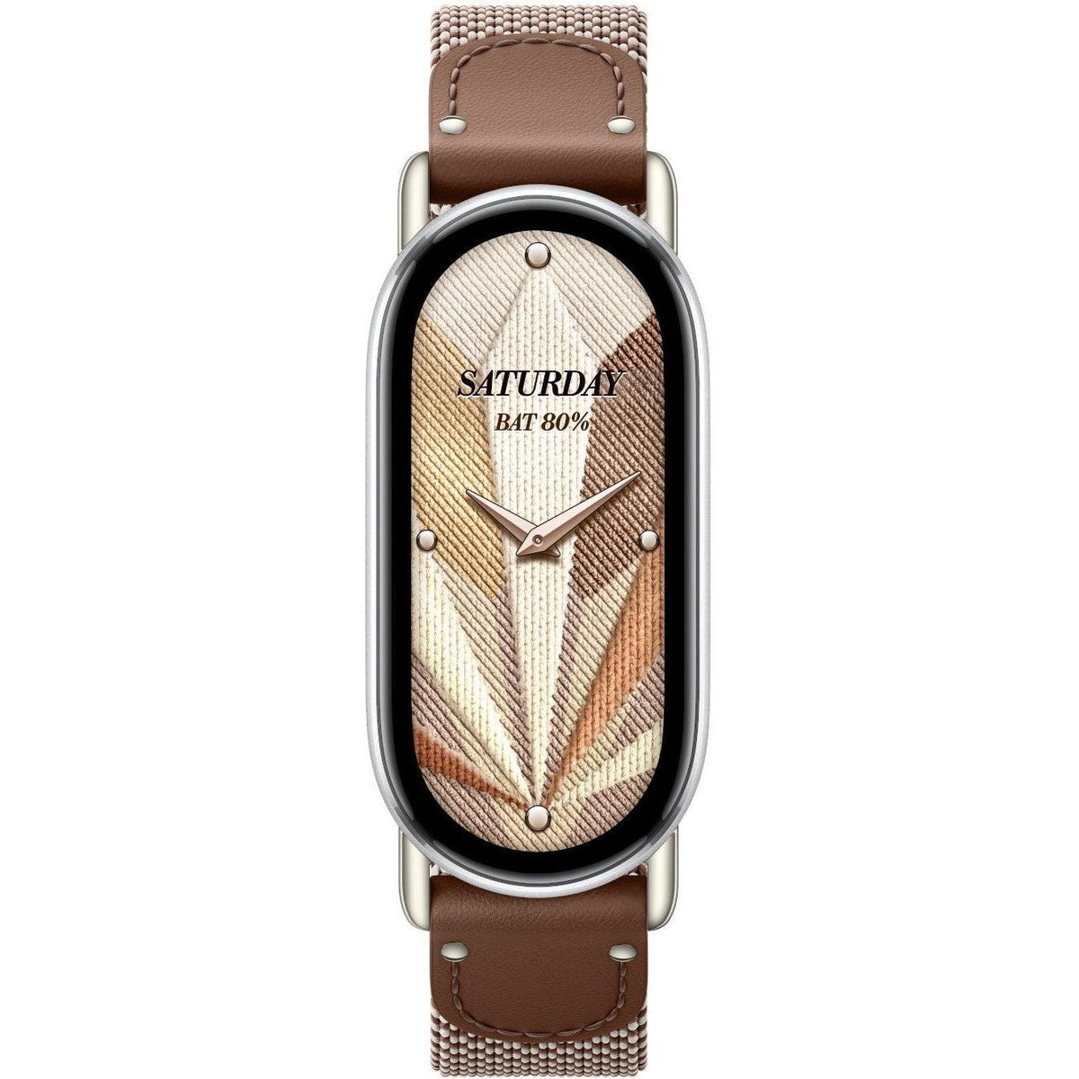 Xiaomi Smart Band 10 Knitted Silk Strap - Feather Brown