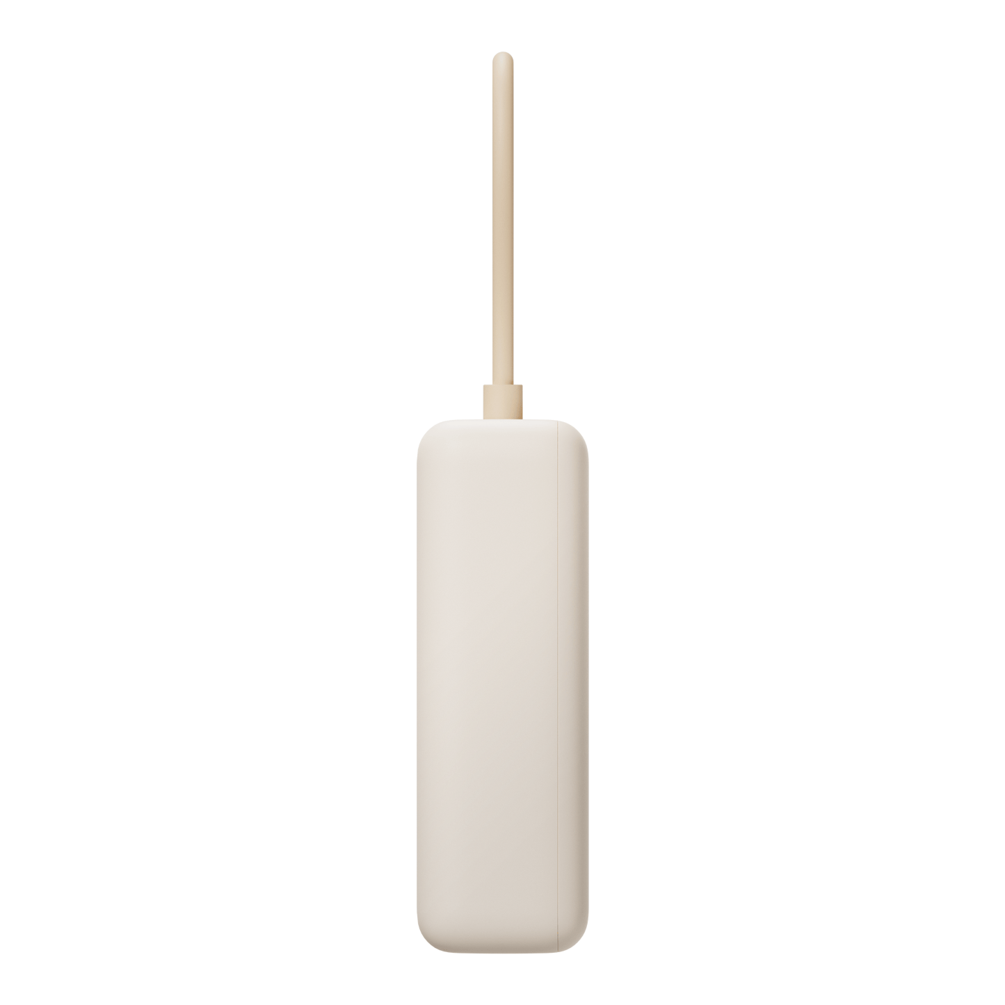 Xiaomi 33W Power Bank 10000 (Integrated Cable) - Tan, ideal for fast, portable charging on the go.