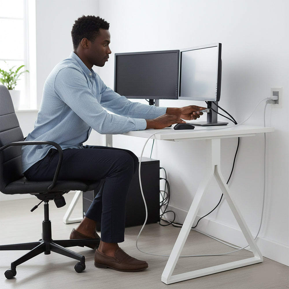 M-Link Cat6 Ethernet Cable 15 Meter Flylead High Speed LAN Cable Light Grey