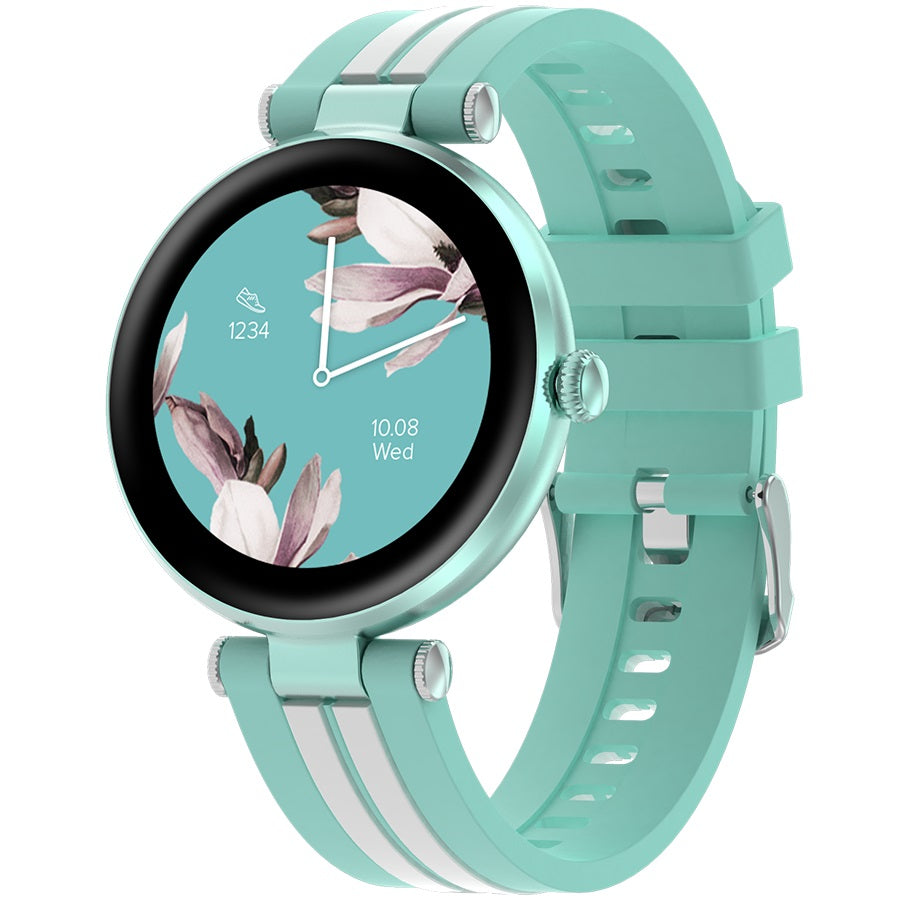 CANYON smart watch Semifreddo SW-61 Green features a stylish design, 25 sports modes, and IP68 waterproof capabilities.