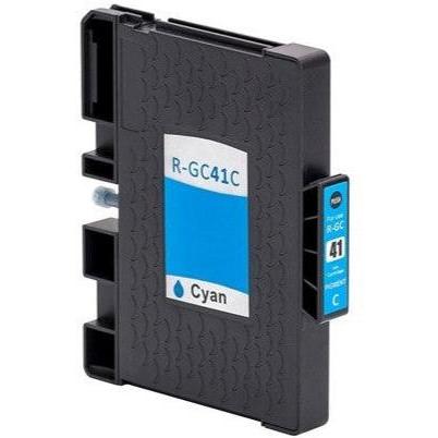 Compatible Gel Ink Ricoh GC41C Cyan Cartridge - GEN.GC41C