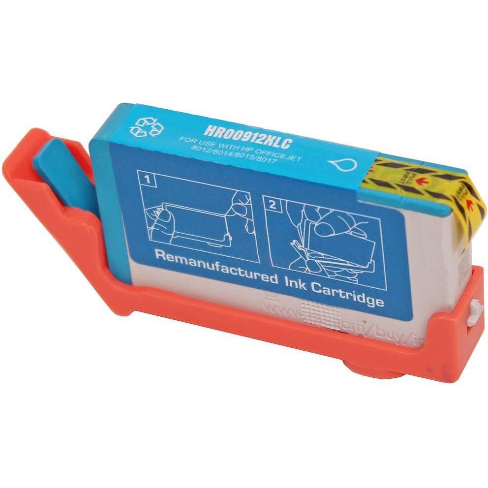 Compatible Ink HP 912 XL Cyan Cartridge - HGT912XLC