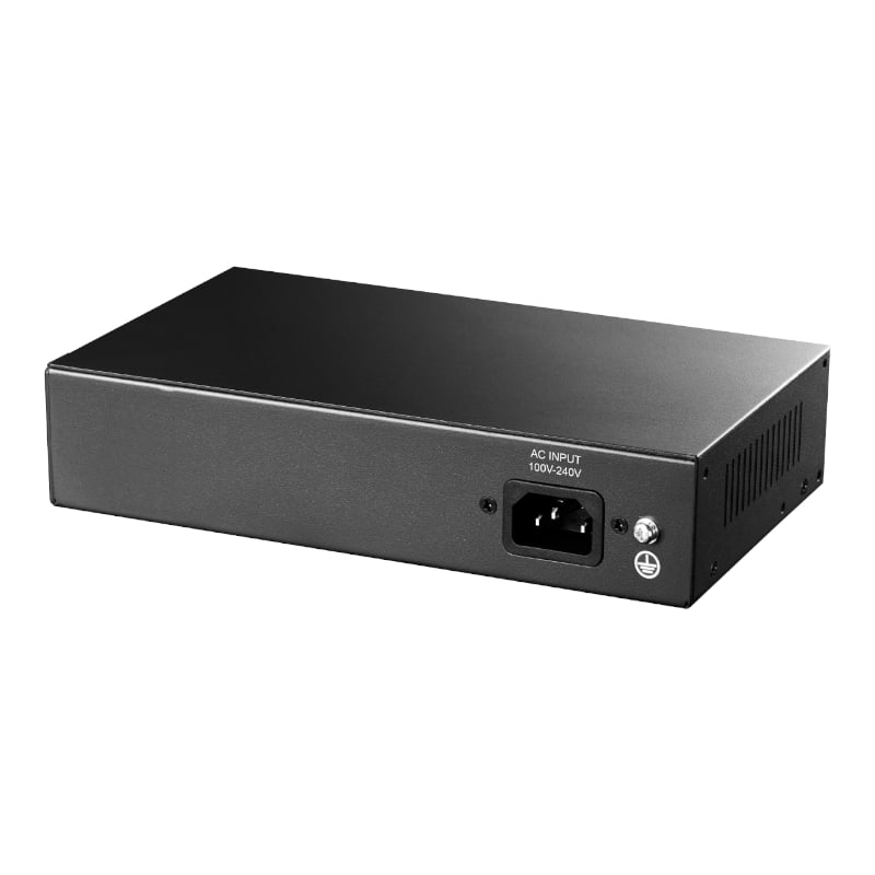 Cudy 6-Port Ethernet Unmanaged Switch - 4 Ports POE Power offers reliable networking for home or small office setups.