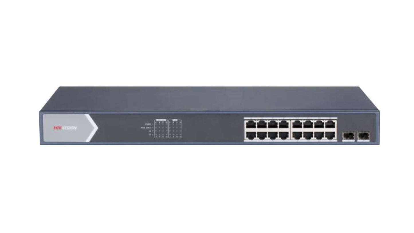 Hikvision 16-Ports Smart POE Switch