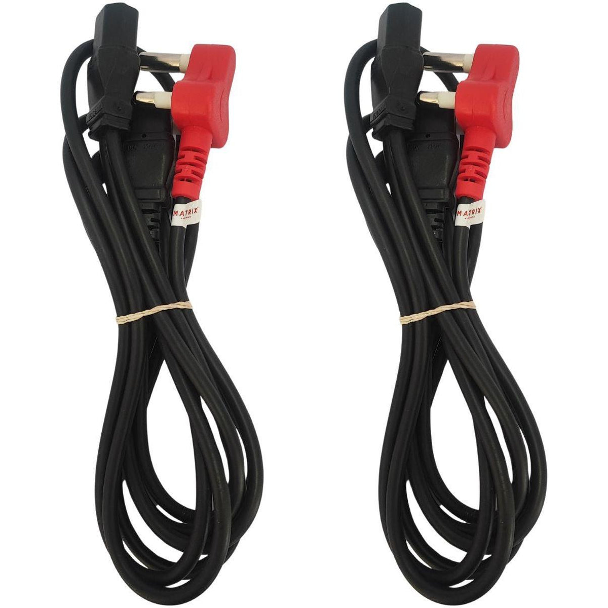 Dedicated Dual-headed Kettle (IEC) Cable 2.8m (Pack of 2)- PC-6D2IC13BK2.8X2