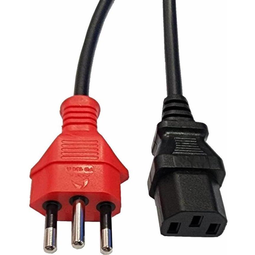 Dedicated Power Cable New SA Plug Type-N to IEC (kettle) 1.8m - PC-6PDCIC073BK1.8