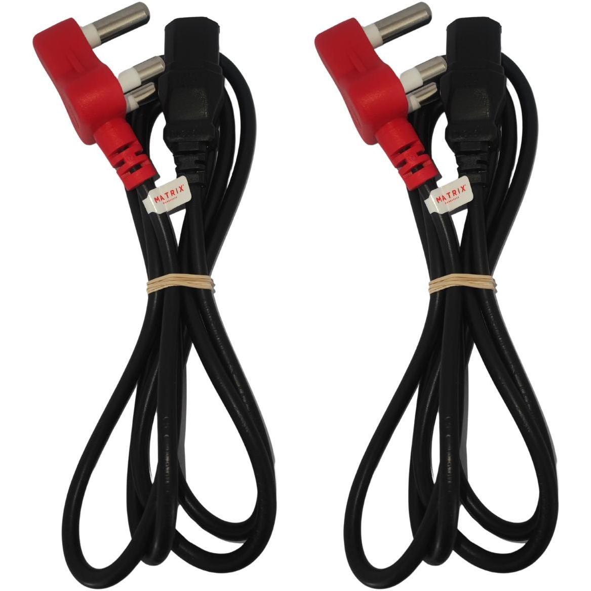 Dedicated Power Cable New SA Plug Type-N to IEC (kettle) 1.8m 2-pack