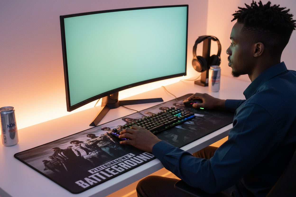 M-Link GMPG Big Gaming Mouse Pad, Large Cloth Surface