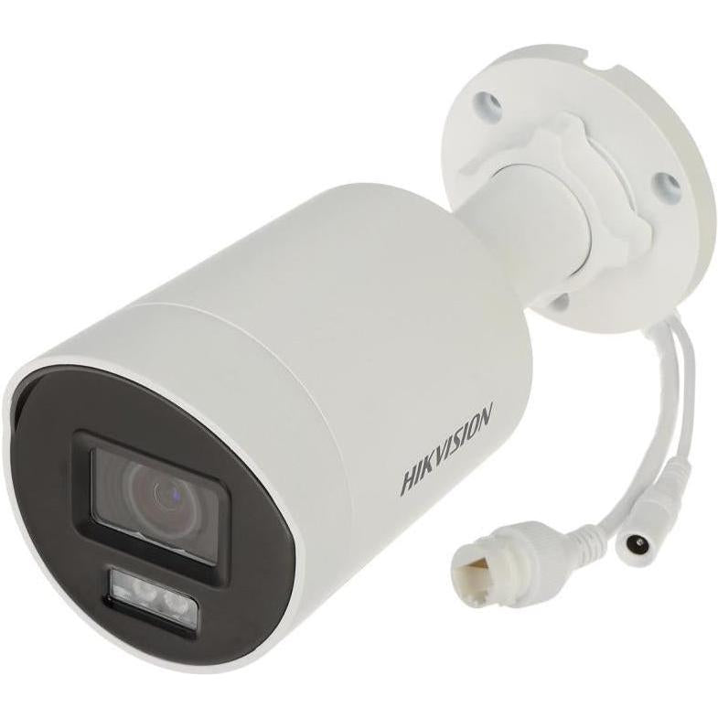 Hikvision 4MP 2.8mm Smart Hybrid Light with Colorvu Fixed Mini Bullet Network Camera - DS-2CD2047G2H-LI-2.8MM