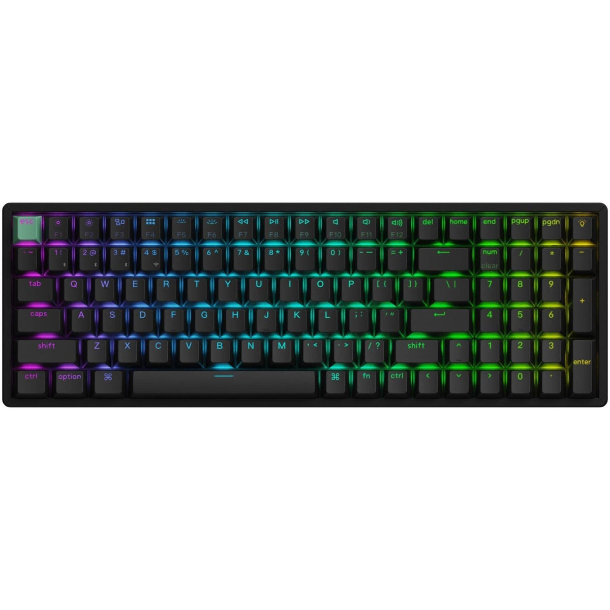 Keychron K4 HE 96% Magnetic Switch Hot-Swap RGB Wireless Keyboard – Black