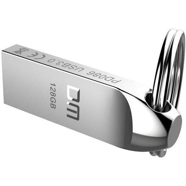 Key Ring Flash Drive 128GB USB 3.0 Metallic - PD0863128GB