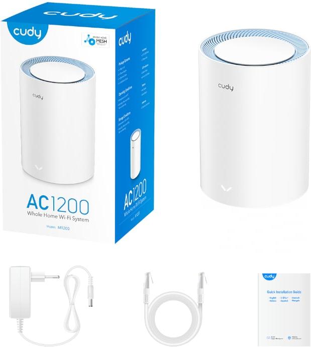 Cudy AC1200 Wi-Fi Mesh Kit 1 Pack