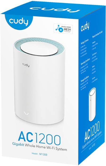 Cudy AC1200 Wi-Fi Mesh Kit 1 Pack With Gigabit