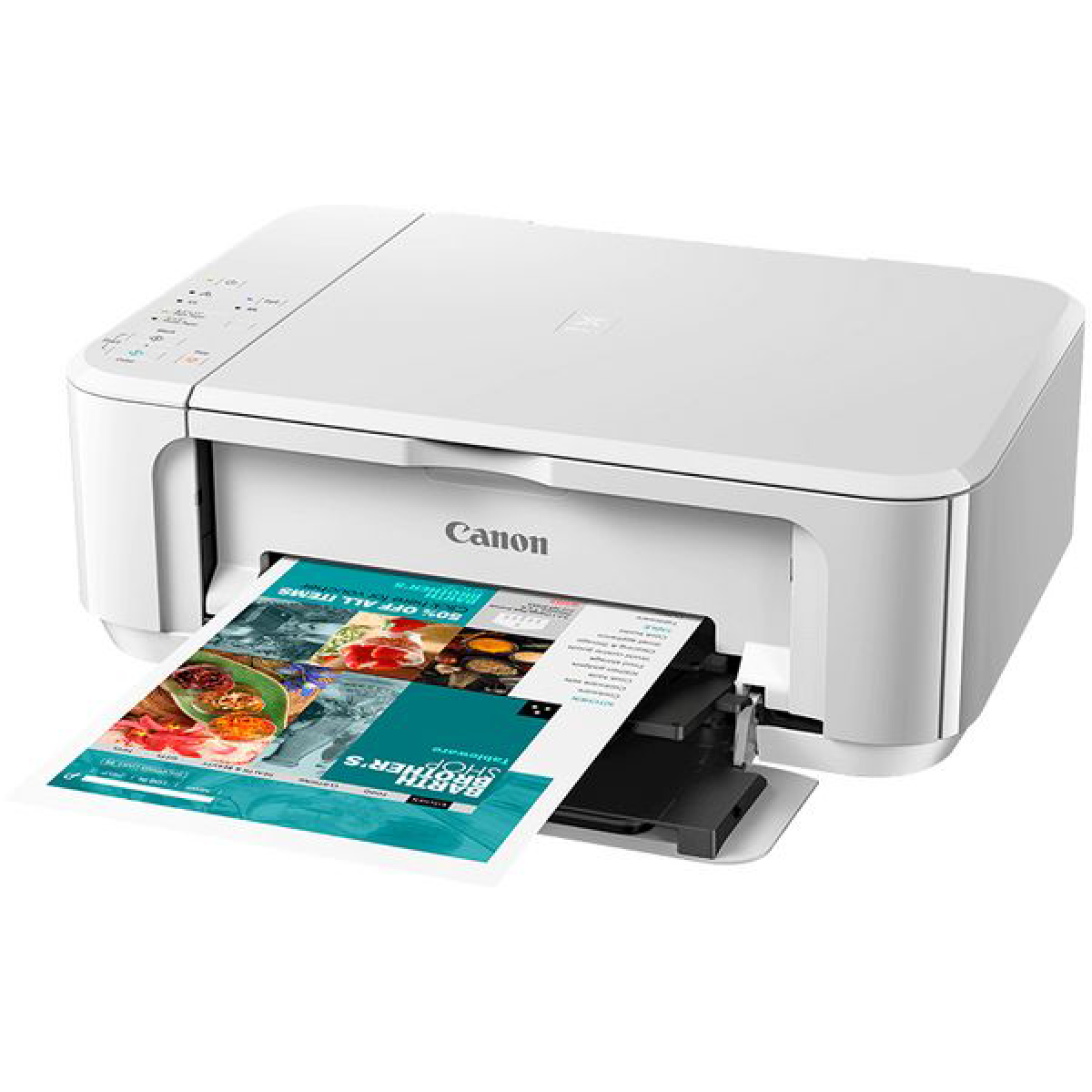 PRE-Loved White Canon Pixma - Multifunction WiFi Printer! Sleek design, excellent condition, perfect for home or office use.