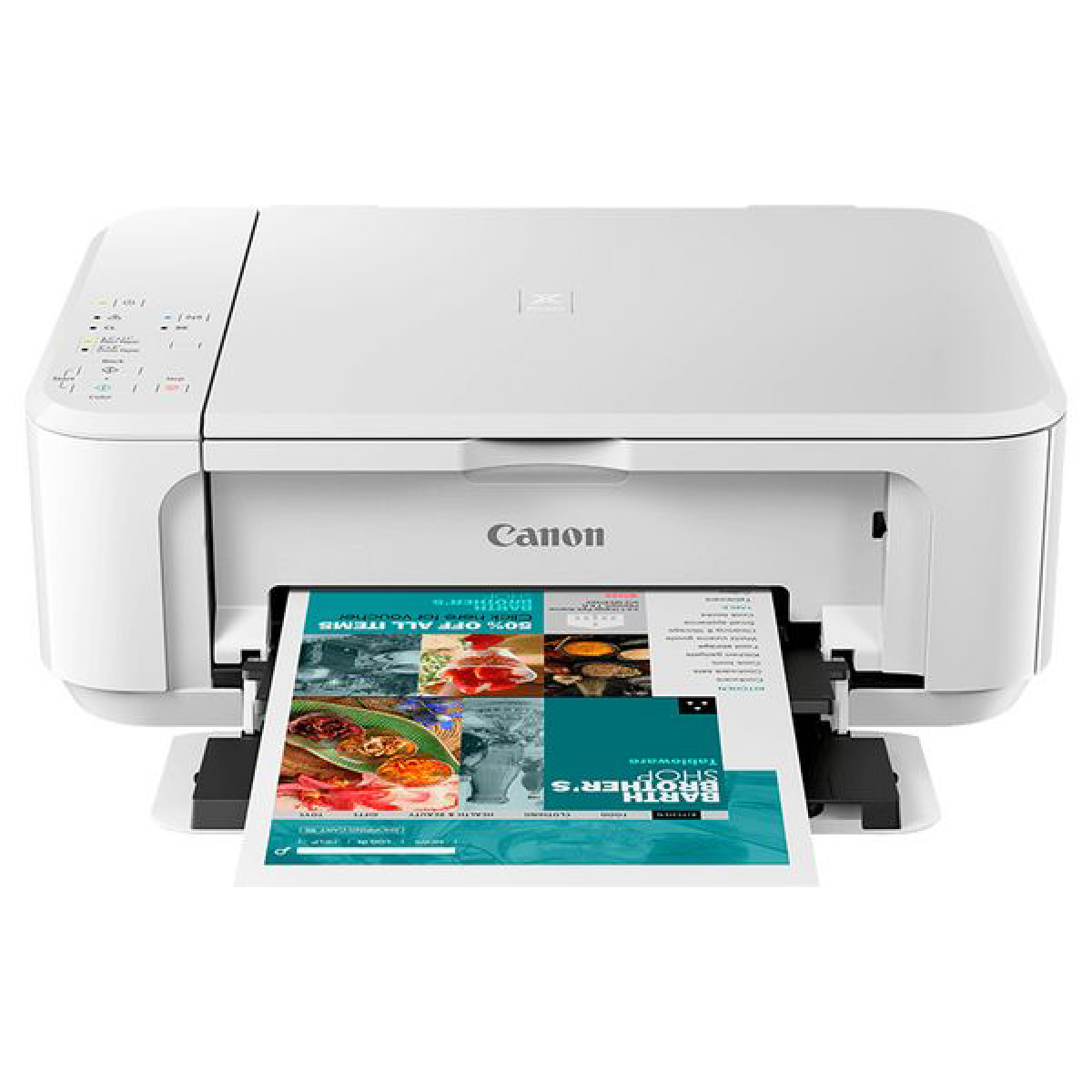 PRE-Loved White Canon Pixma - Multifunction WiFi Printer! Gently used, stylish 3-in-1 printer in excellent condition.