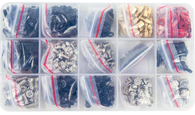 MicroWorld 780 Piece Computer Screw Set - TOOL12