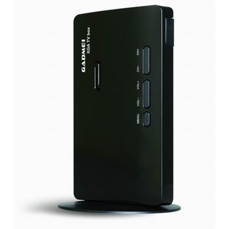 MicroWorld External XGA TV Box with FM Radio and Built-in Speaker - 200MHz Frequency for Clear Picture