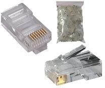 MicroWorld RJ45 - 100x Connectors for Cat5e UTP Network cables