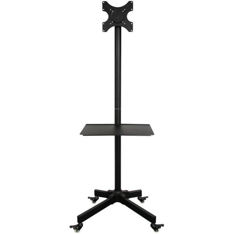Stylish Trolley Stand TV and Monitor Bracket up to 20kg and Vesa 200 X 200 for secure entertainment setups.