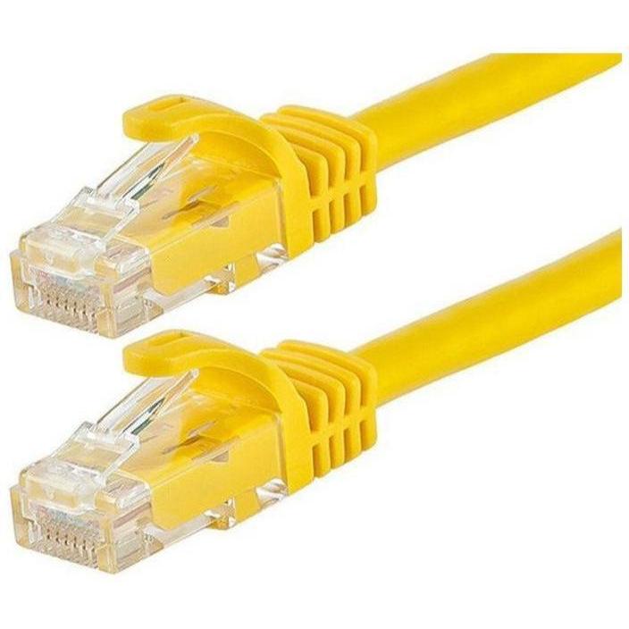 Microworld High-Speed 3m Cat6 Ethernet Cable - Yellow Networking Solution -CAT6Y3M