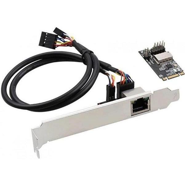 Microworld TXA082 M.2 Gigabit LAN Adapter - Realtek 8111H High-Speed Network Card