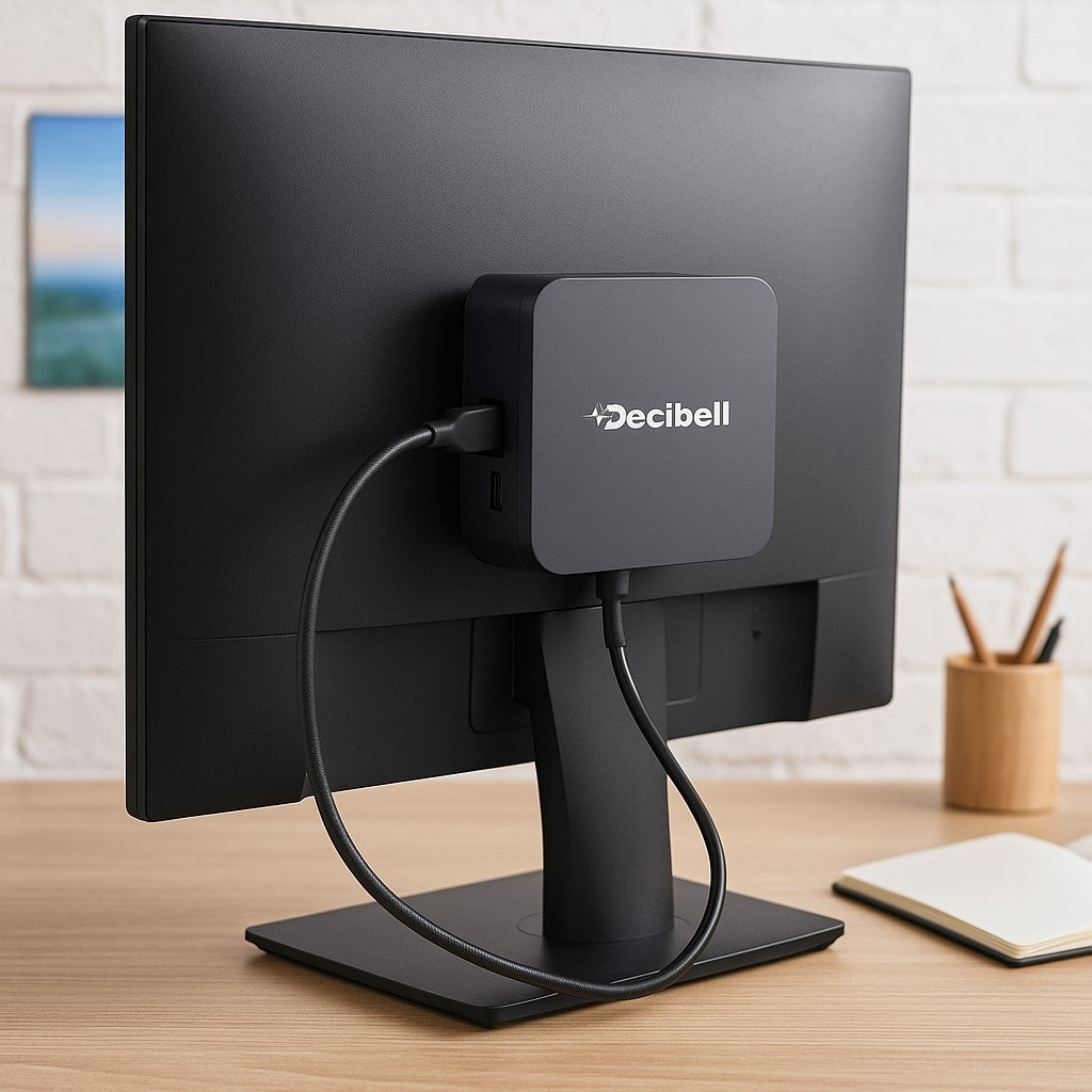 Decibell N3ES Mini PC (N3ES-I713620H-16/512-PRO) with Intel i7-13620H, 16GB RAM and 512GB SSD.