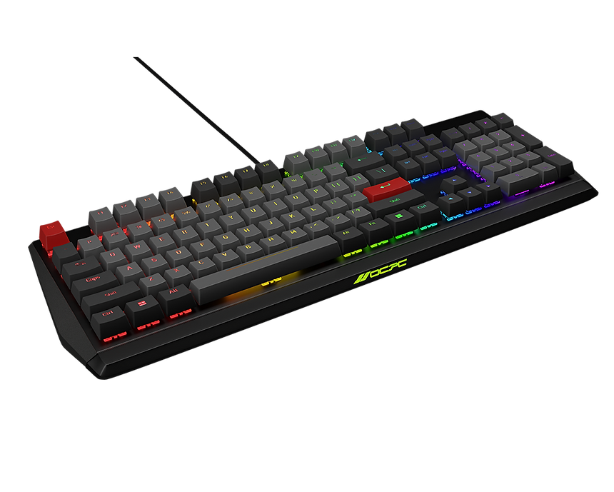 Elevate your gameplay with the KR1 Professional Wired Gaming Mechanical Keyboard - Gateron Switches, RGB Backlit, Ultra-Responsive.