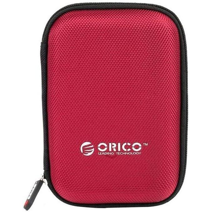 ORICO 2.5-Inch Portable Hard Drive Storage Case - Red - PHD-25-RD