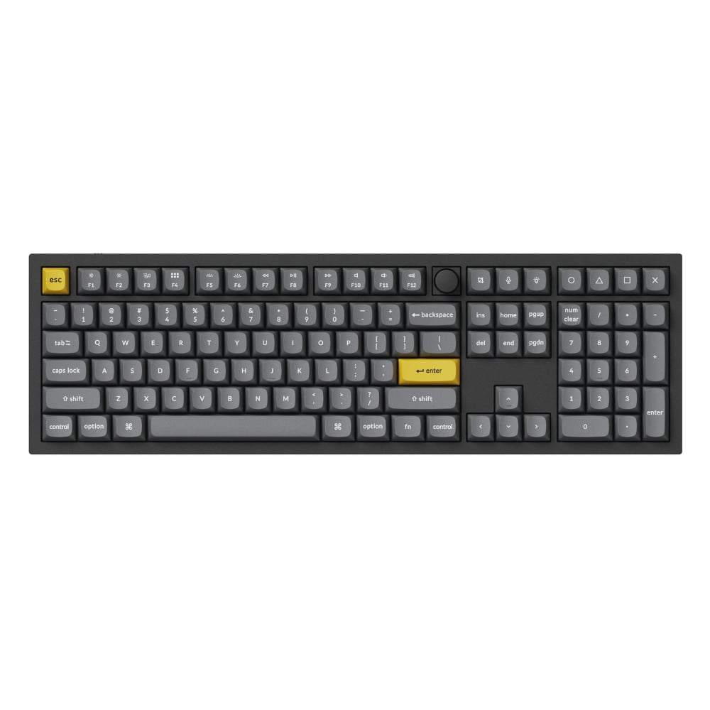 Keychron Double Shot PBT OSA Full Keycap Set – Dark Grey