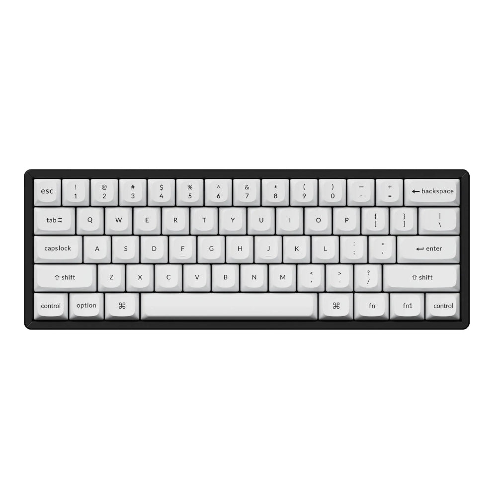 Keychron Double Shot PBT OSA Full Keycap Set - Black/White